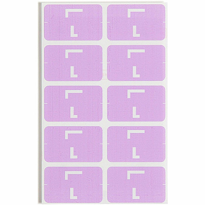 Smead AlphaZ ACCS Color-Coded Labels (SMD67182)