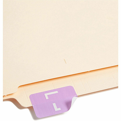 Smead AlphaZ ACCS Color-Coded Labels (SMD67182)