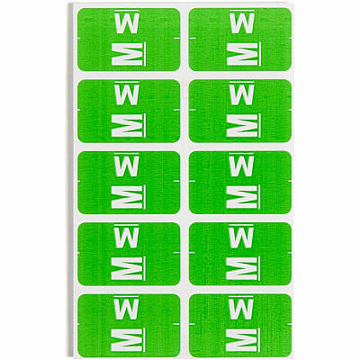 Smead AlphaZ ACCS Color-Coded Labels (SMD67183)