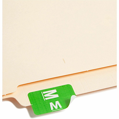 Smead AlphaZ ACCS Color-Coded Labels (SMD67183)