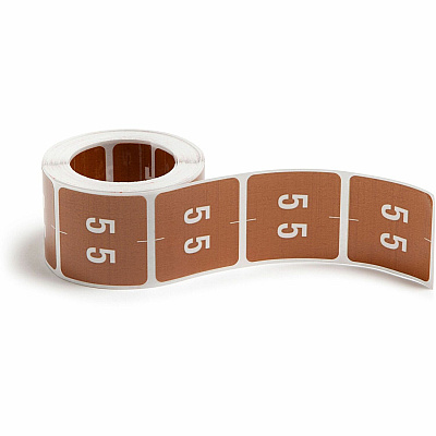 Smead DCC Color-Coded Numeric Labels (SMD67425)