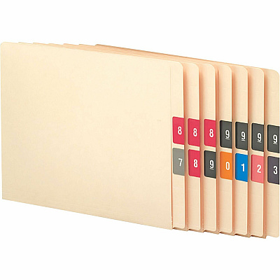 Smead DCC Color-Coded Numeric Labels (SMD67430)