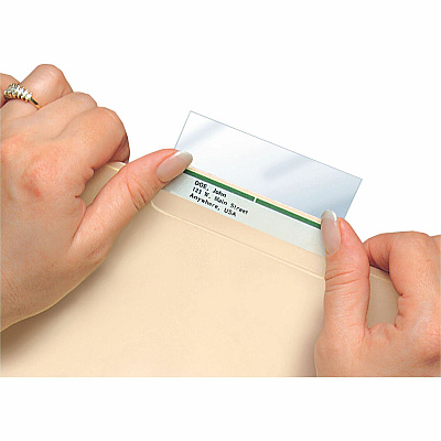 Tabbies Self-adhesive File Folder Label Protectors (TAB58385)