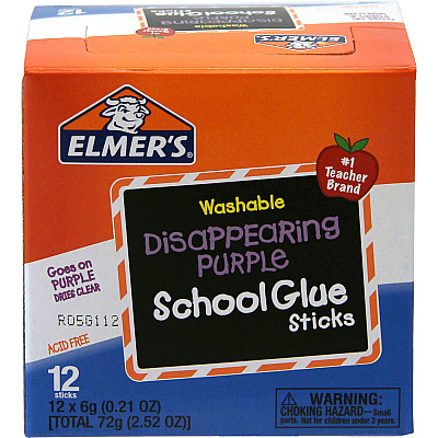 Elmer's Washable Nontoxic Glue Sticks (EPIE514)