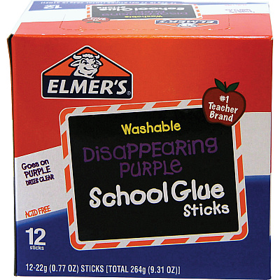 Elmer's Washable Nontoxic Glue Sticks (EPIE524)