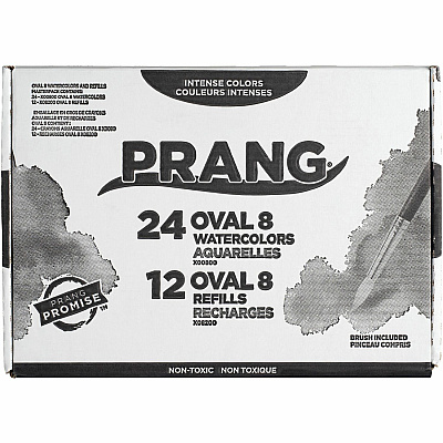 Prang 8-Color Oval Watercolor Master Pack (DIX08020)