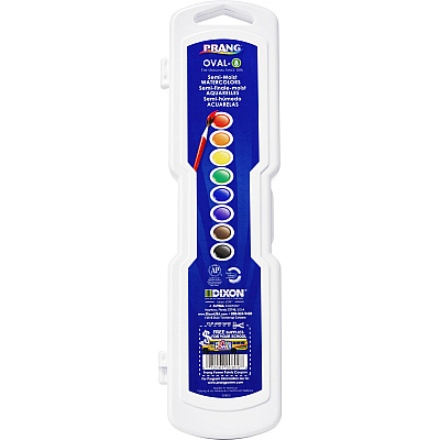 Prang 8-Color Oval Watercolor Master Pack (DIX08020)