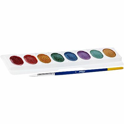 Prang Glitter Watercolors Set (DIX80515)