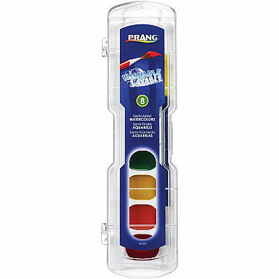 Prang Semi-Moist Washable Watercolors (DIX80525)