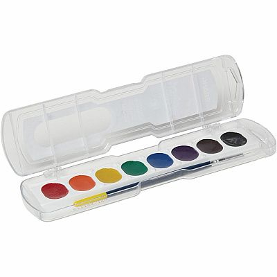 Prang Semi-Moist Washable Watercolors (DIX80525)