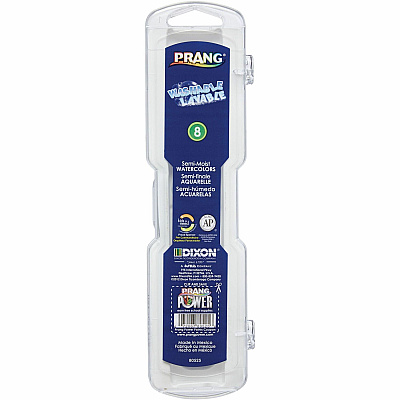Prang Semi-Moist Washable Watercolors (DIX80525)