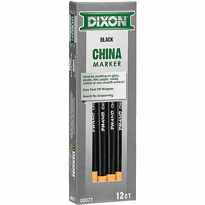 Dixon Phano Nontoxic China Markers (DIX00077)