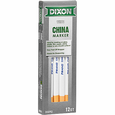 Dixon Phano Nontoxic China Markers (DIX00092)