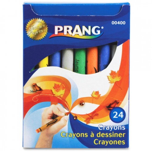 Prang 24 Count Wax Crayons (00400)
