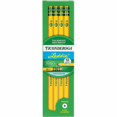 Ticonderoga Laddie No. 2 Pencils with Erasers (DIX13304)