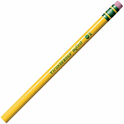 Ticonderoga Beginner No. 2 Pencils with Erasers (DIX13308)
