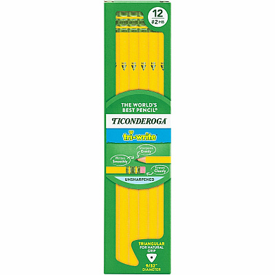 Ticonderoga Tri-Write Wooden Pencils (DIX13856)