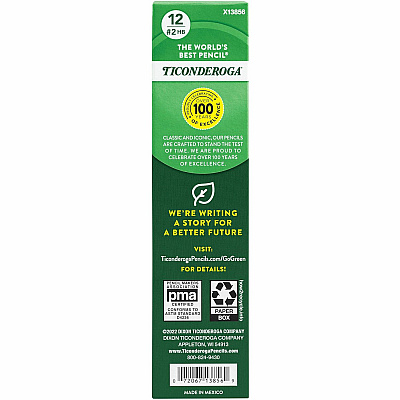 Ticonderoga Tri-Write Wooden Pencils (DIX13856)