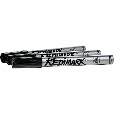 Dixon RediMark Chisel Tip Permanent Markers (DIX87170)