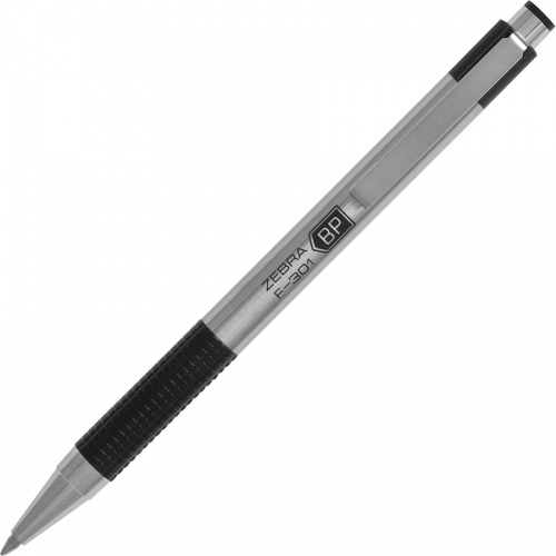 Zebra Pen F-301 Stainless Steel Ballpoint Pens (27110)