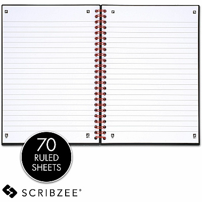 Black n' Red Business Notebook (JDKC67009)