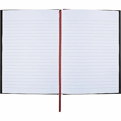 Black n' Red Casebound Ruled Notebooks - A5 (JDKE66857)