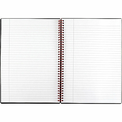Black n' Red Soft Cover Business Notebook (JDKE67008)