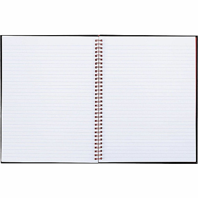 Black n' Red Hardcover Business Notebook (JDKK67030)