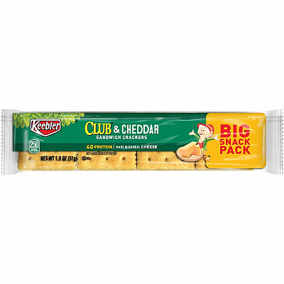 Keebler Club Crackers with Cheddar Cheese (KEB21163)