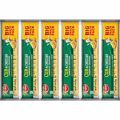 Keebler Club Crackers with Cheddar Cheese (KEB21163)