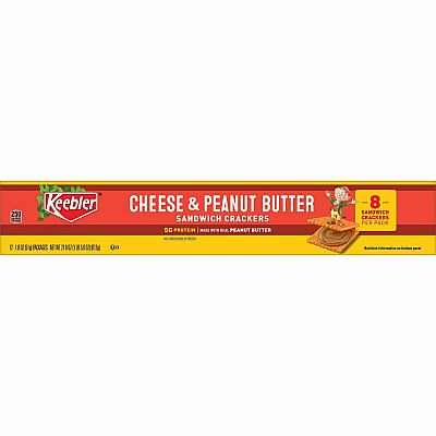 Keebler Cheese Crackers with Peanut Butter (KEB21165)
