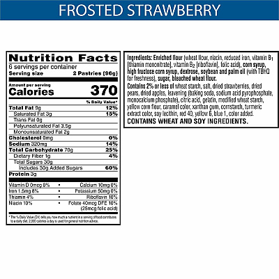 Kellogg's Pop-Tarts Frosted Strawberry (KEB31732)