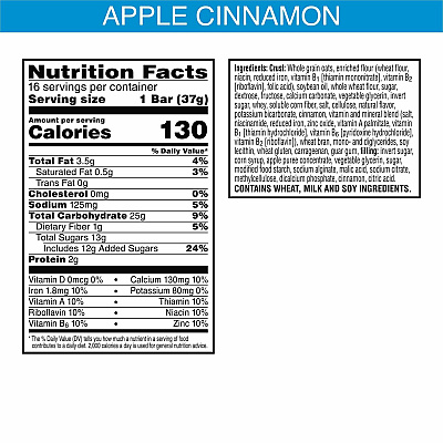 Kellogg's Nutri-Grain Bar Apple Cinnamon (KEB35645)