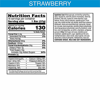 Kellogg's Nutri-Grain Bar Strawberry (KEB35945)