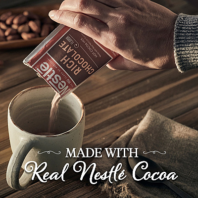 Nestle Rich Chocolate Single-Serve Hot Cocoa Packets (NES25485)
