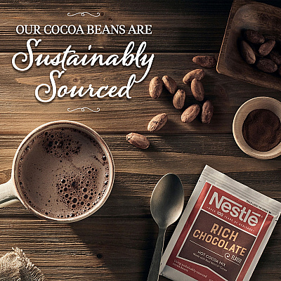 Nestle Rich Chocolate Single-Serve Hot Cocoa Packets (NES25485)