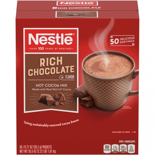 Nestle Rich Chocolate Hot Cocoa Mix Packets (25485)