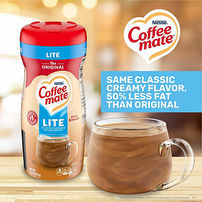 Coffee-mate Coffee-mate Original Lite Powdered Creamer Canister - Gluten-Free (NES74185)
