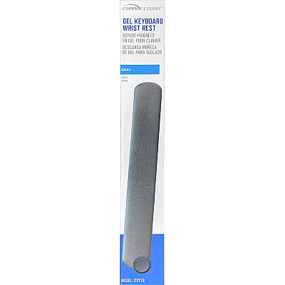 Compucessory Gel Keyboard Wrist Rest Pads (CCS23716)