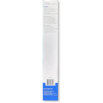 Compucessory Gel Keyboard Wrist Rest Pads (CCS23717)