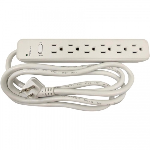 Compucessory 6-Outlet Power Strips (55155)