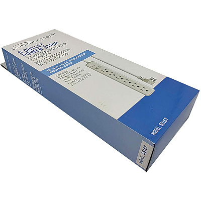 Compucessory 6-Outlet Power Strips (CCS55157)