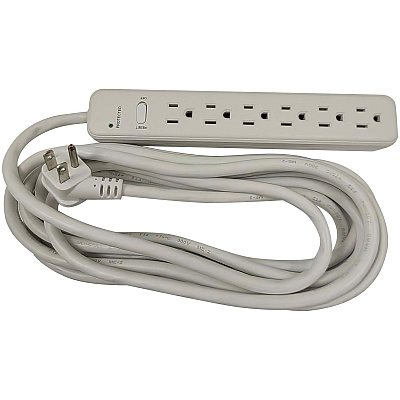 Compucessory 6-Outlet Power Strips (CCS55157)