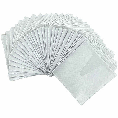 Compucessory Self-Adhesive Poly CD/DVD Holders (CCS26555)