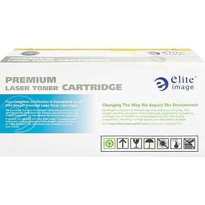 Elite Image Remanufactured Laser Toner Cartridge - Alternative for HP 12A (Q2612A) - Black - 1 Each (ELI75101)