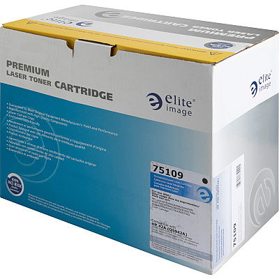 Elite Image Remanufactured Laser Toner Cartridge - Alternative for HP 42A (Q5942A) - Black - 1 Each (ELI75109)