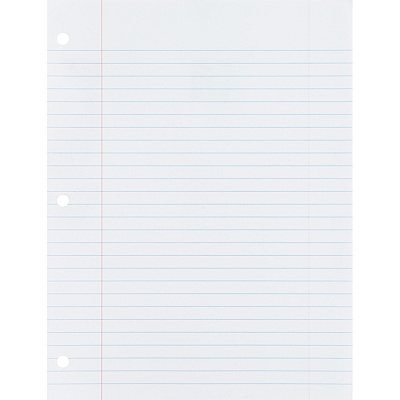Sparco 3-hole Punched Filler Paper (SPR82122)