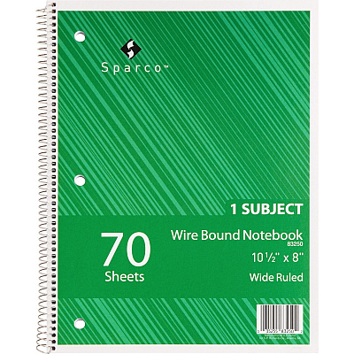 Sparco Quality 3HP Notebook (SPR83250)