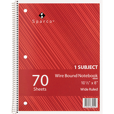 Sparco Quality 3HP Notebook (SPR83250)