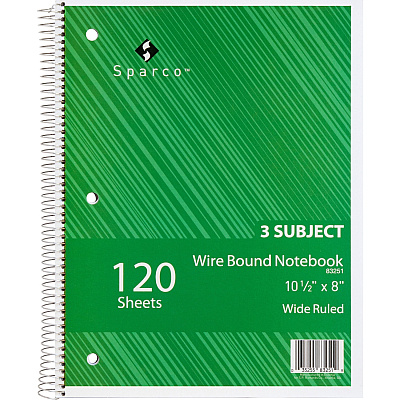 Sparco Quality 3HP Notebook (SPR83251)